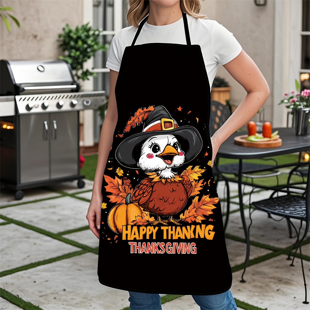 Funny Turkey Witch Happy Thank - Kitchen Witch Baking 评论和价格