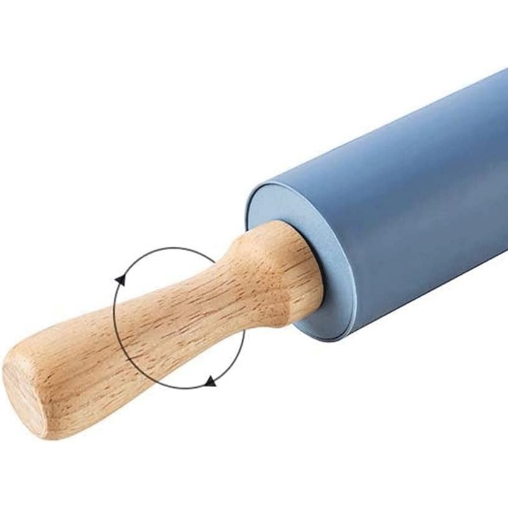 Non-Stick Silicone Rolling Pin - Kitchen Roller Baking 评论和价格