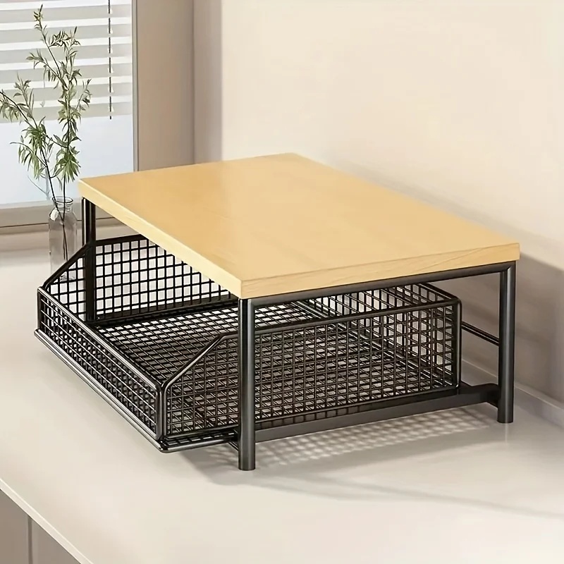 Vertical Microwave Stand w/ Dr - Kitchen Baking Rack 评论和价格