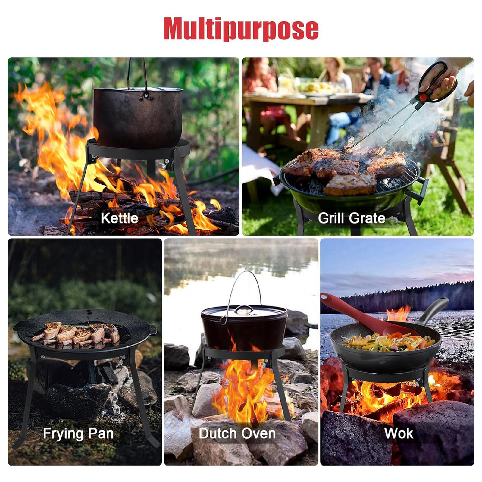 Foldable Cooking Campfire Trip - Kitchen Baking Rack 评论和价格