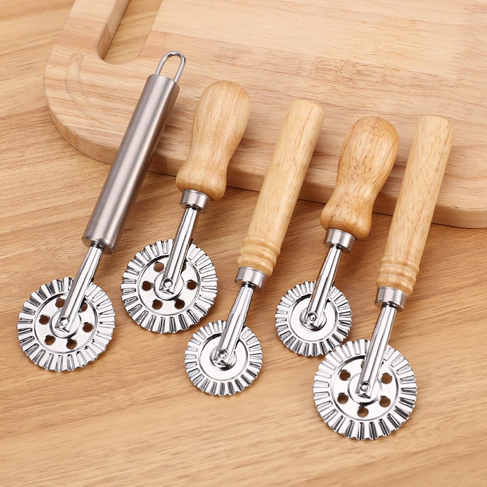 Pastry Wheel Cutter Round Pizz - Kitchen Roller Baking 评论和价格
